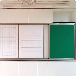 [10] 신미림초등학교-다목적칠판(법랑자석화이트보드) 설치 사례